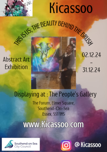 Kicassoo exhibition flyer