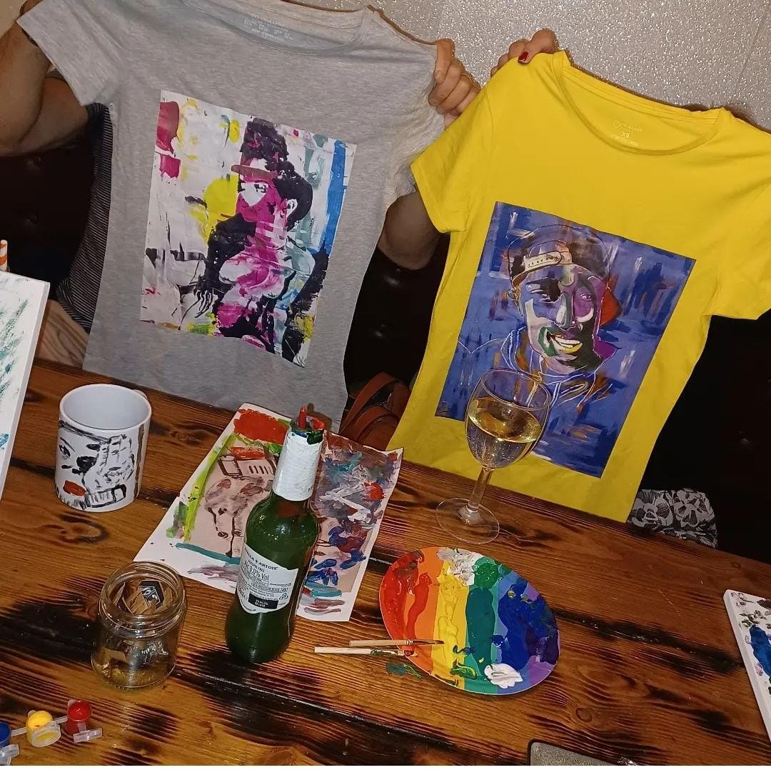 Sip & Paint event Picture 1